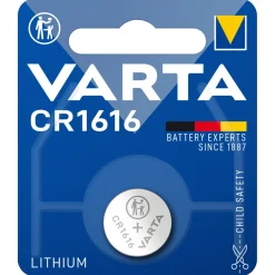 Varta Batterier|Batterier|Litiumbatteri CR1616 1-pk.