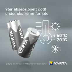 Varta Batterier|Batterier|Litiumbatteri CR2 1-pk.