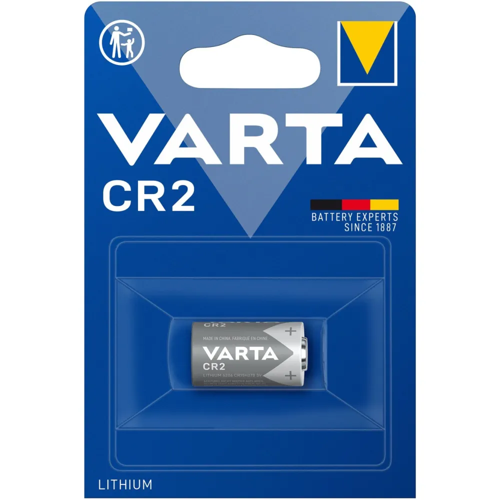 Varta Batterier|Batterier|Litiumbatteri CR2 1-pk.