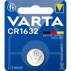 Varta Batterier|Batterier|Litiumbatteri CR1632 1-pk.