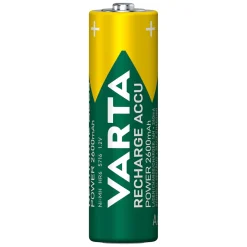Varta Batterier|Batterier|Oppladbare AA-batterier 2600 mAh 4-pk.
