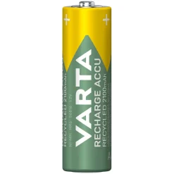 Varta Batterier|Batterier|Recharge Recycled AA-batterier 2100 mAh 6-pk.