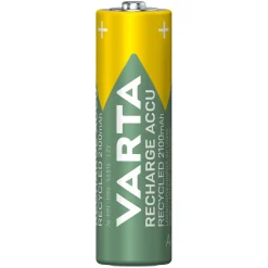 Varta Batterier|Batterier|Recharge Recycled AA-batterier 2100 mAh 4-pk.