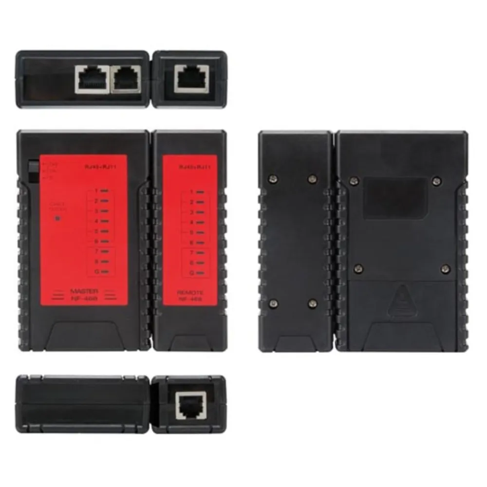 Velleman Verktøy|Nettverkskabeltester for RJ45- og RJ11-kabler