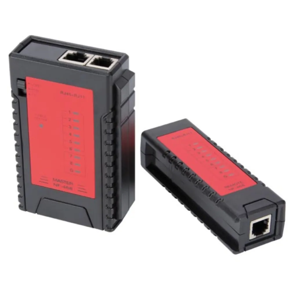 Velleman Verktøy|Nettverkskabeltester for RJ45- og RJ11-kabler