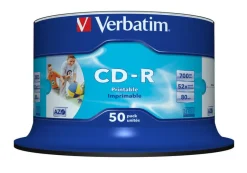 Verbatim Datatilbehør|Ergonomi|CD-R Inkjet 50-pk.