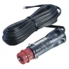 Kjell Biltilbehør|12 V-kontakt 12/21 mm med kabel 4 m