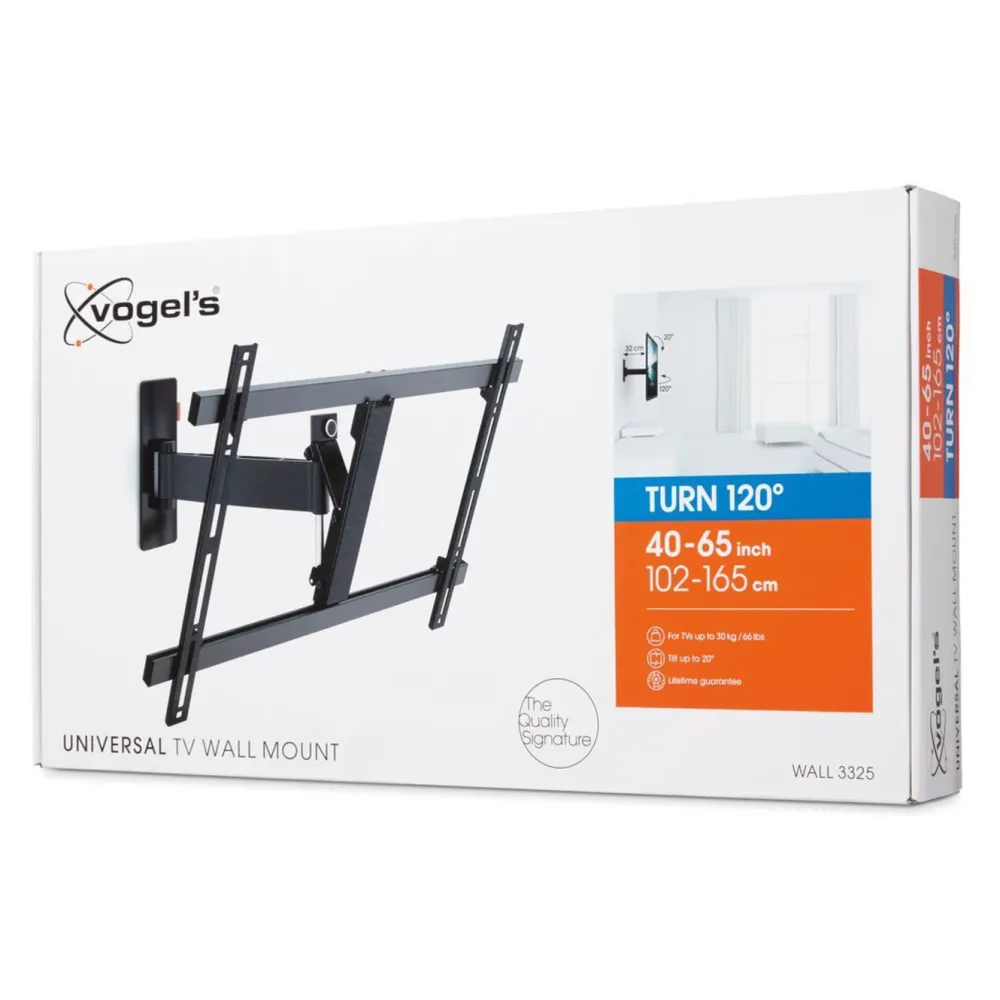 Vogels Tv Og Tilbehør|WALL 3325 full-motion Veggfeste for TV 40" til 65"