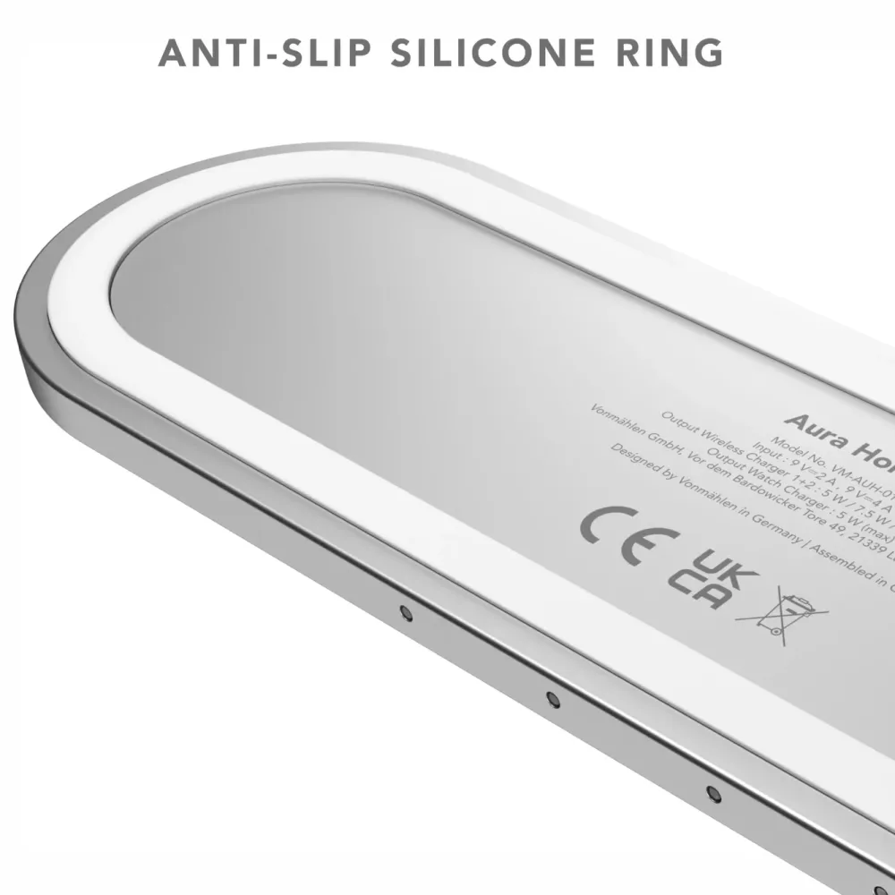 Vonmählen Hjemmekontor|Mobiltelefonladere|Aura Home 3-i-1 trådløs ladestasjon med MagSafe