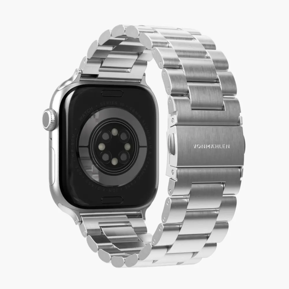 Vonmählen Smartklokker Og Ringer|Link Bracelet 2 til Apple Watch 44/45/46/49 mm