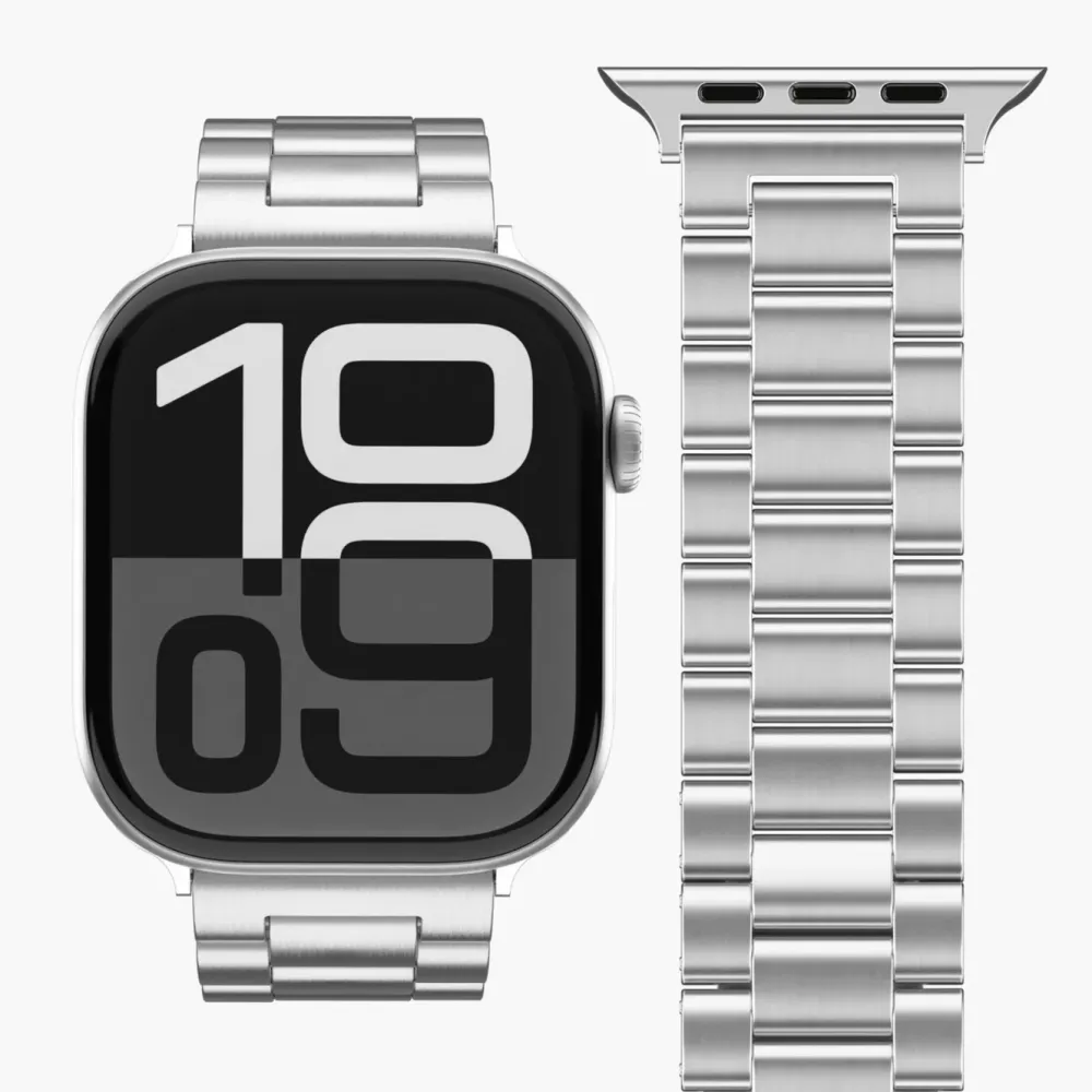Vonmählen Smartklokker Og Ringer|Link Bracelet 2 til Apple Watch 40/41/42 mm