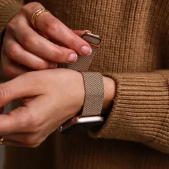 Vonmählen Smartklokker Og Ringer|Milanese Loop 2 til Apple Watch 40/41/42 mm