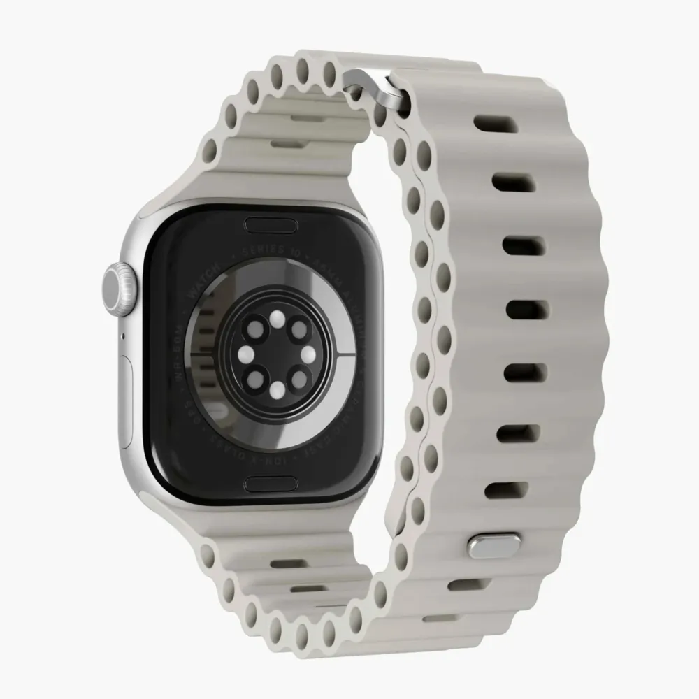 Vonmählen Smartklokker Og Ringer|Wave Band 2 til Apple Watch 44/45/46/49 mm