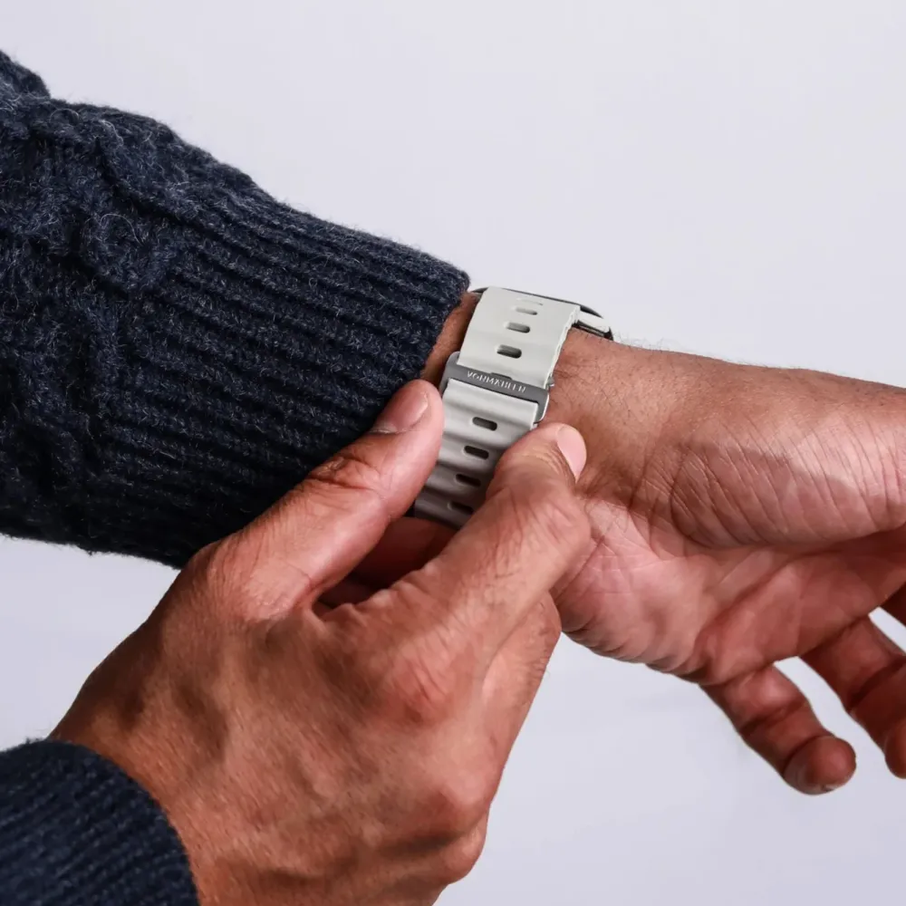 Vonmählen Smartklokker Og Ringer|Wave Band 2 til Apple Watch 44/45/46/49 mm