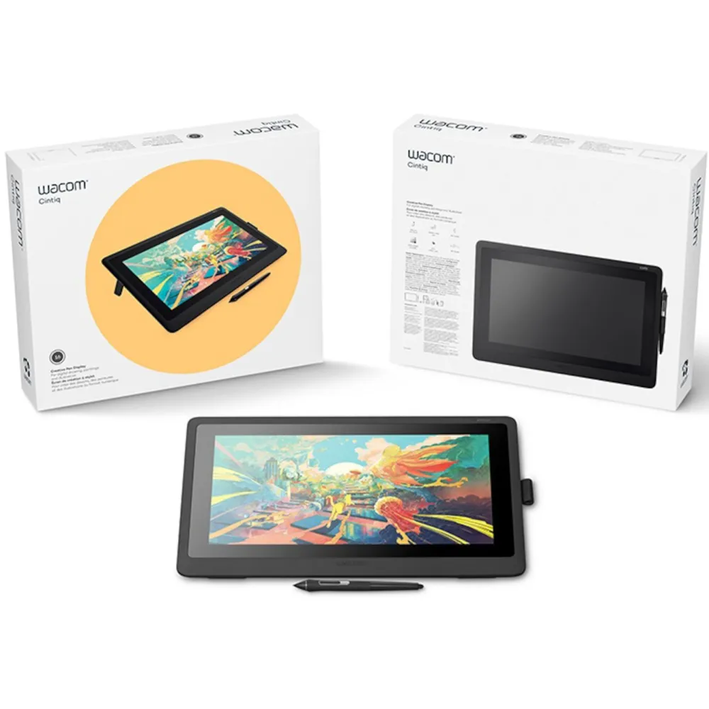 Wacom Tegnebrett|Cintiq 16 Tegneskjerm 15,6”
