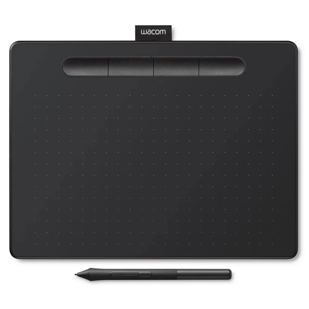 Wacom Tegnebrett|Intuos Medium tegnebrett - Svart