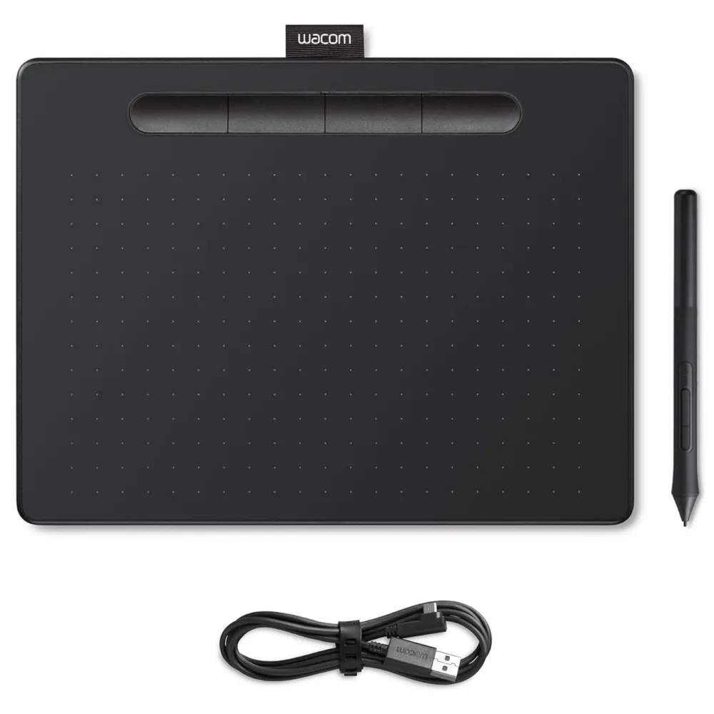 Wacom Tegnebrett|Intuos Medium tegnebrett - Svart