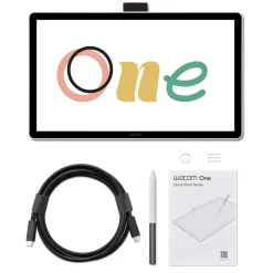 Wacom Tegnebrett|One 14 Creative Display – Tegneskjerm med penn
