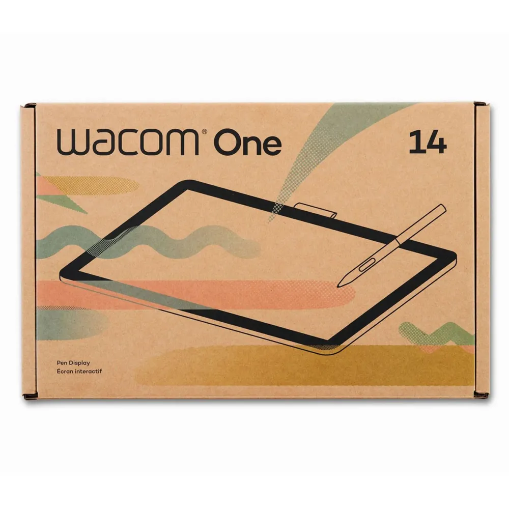Wacom Tegnebrett|One 14 Creative Display – Tegneskjerm med penn