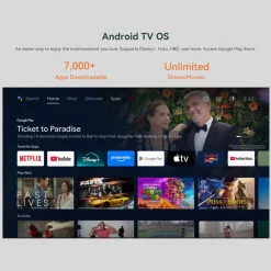 Wanbo Tv Og Tilbehør|Portabel projektor med Android TV og 360° gimbalstativ