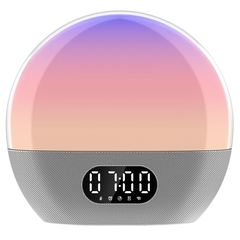 WiiM Klokker Og Tellere|Wake-up light med vekkerklokke