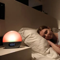 WiiM Klokker Og Tellere|Wake-up light med vekkerklokke