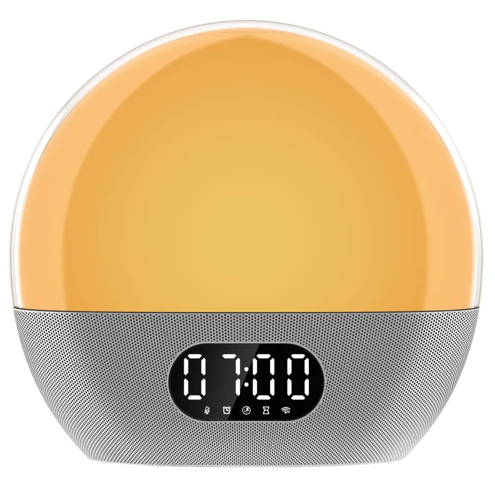 WiiM Klokker Og Tellere|Wake-up light med vekkerklokke
