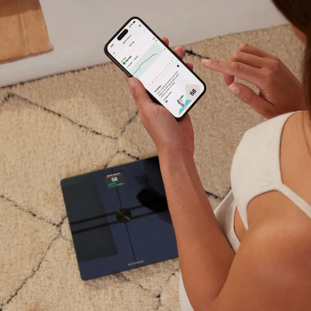 Withings Kropp Og Helse|Måleinstrumenter|Body Comp Personvekt med wifi