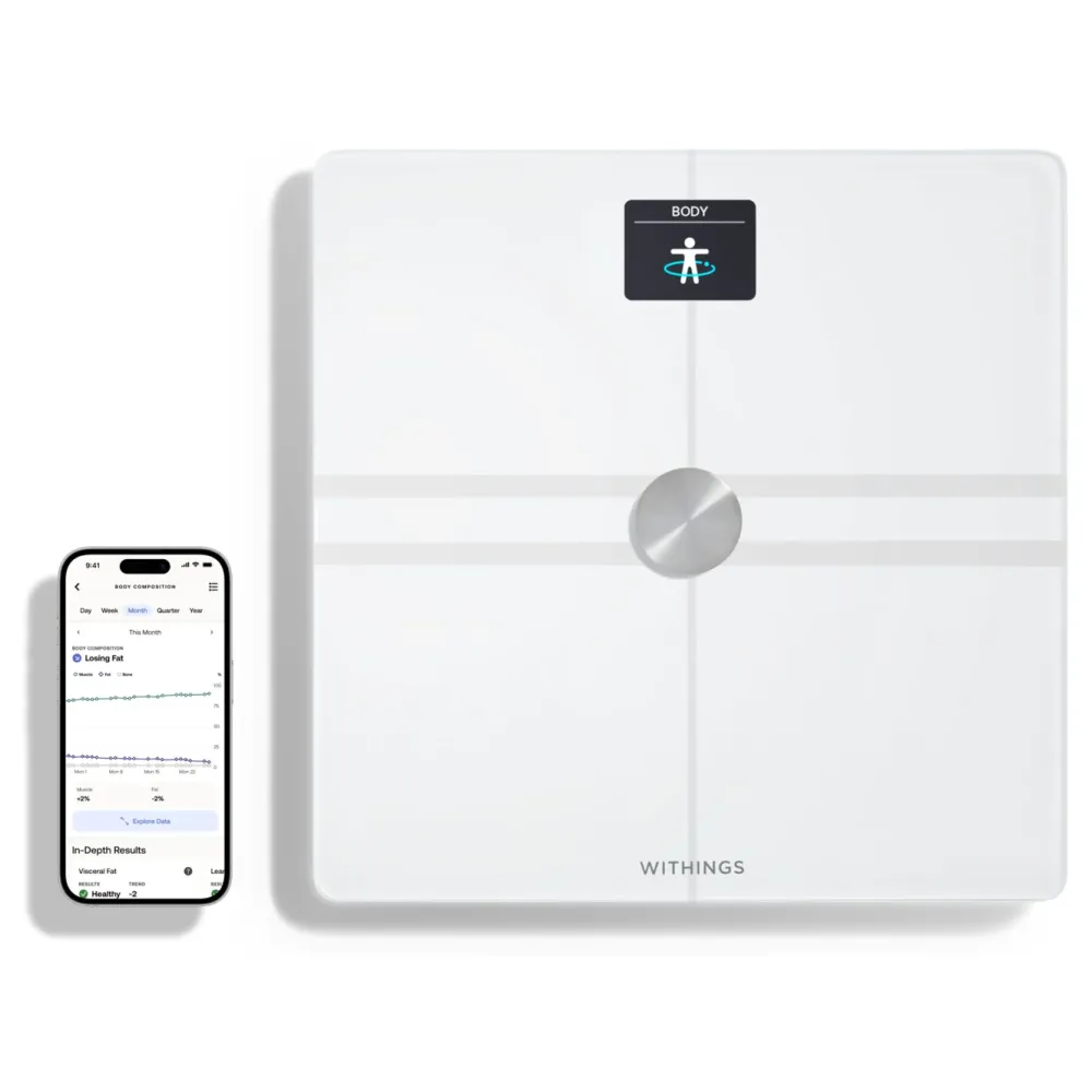 Withings Kropp Og Helse|Måleinstrumenter|Body Comp Personvekt med wifi