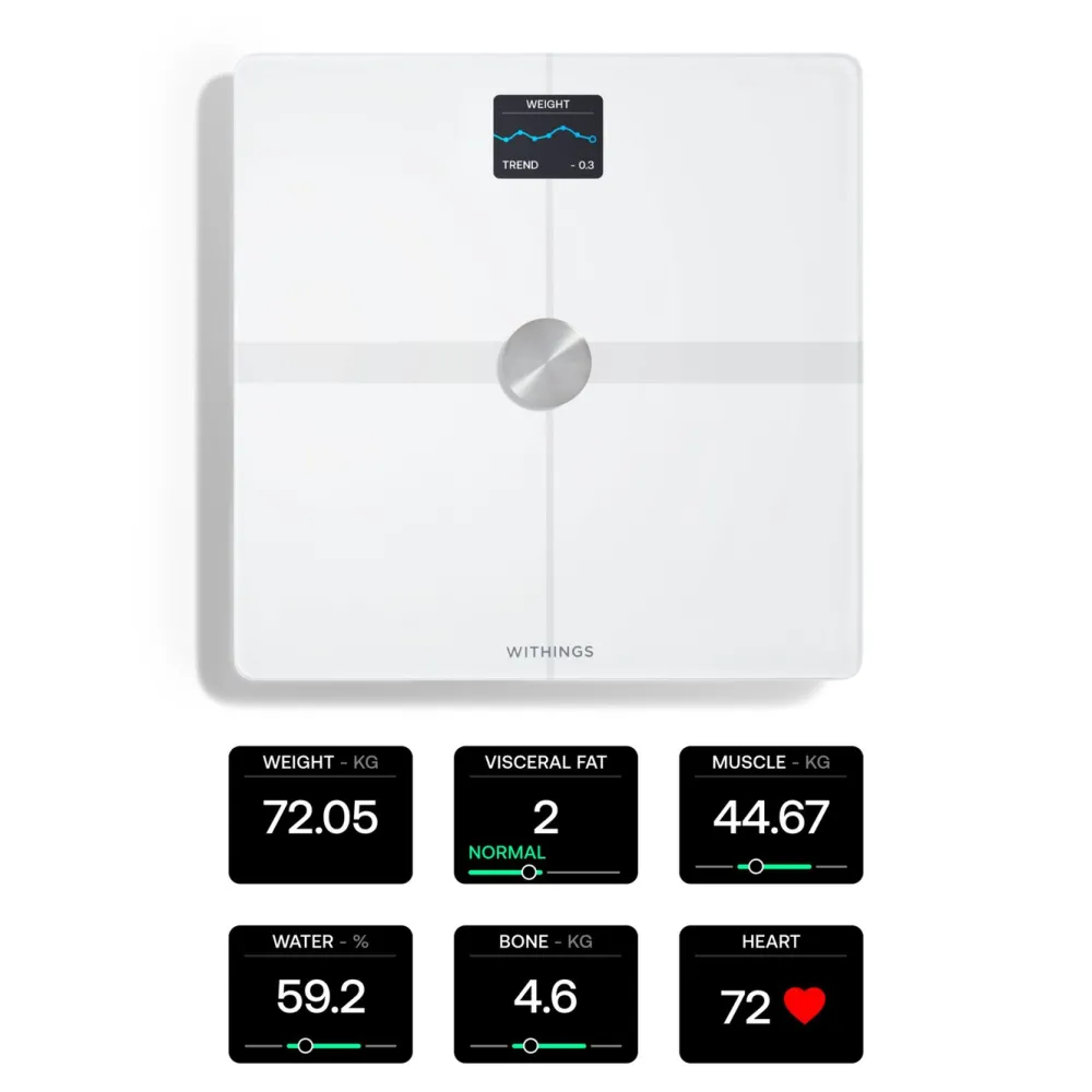 Withings Kropp Og Helse|Måleinstrumenter|Body Smart Personvekt med wifi