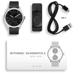 Withings Smartklokker Og Ringer|Scanwatch 2 Smartklokke med klassisk urskive 42 mm