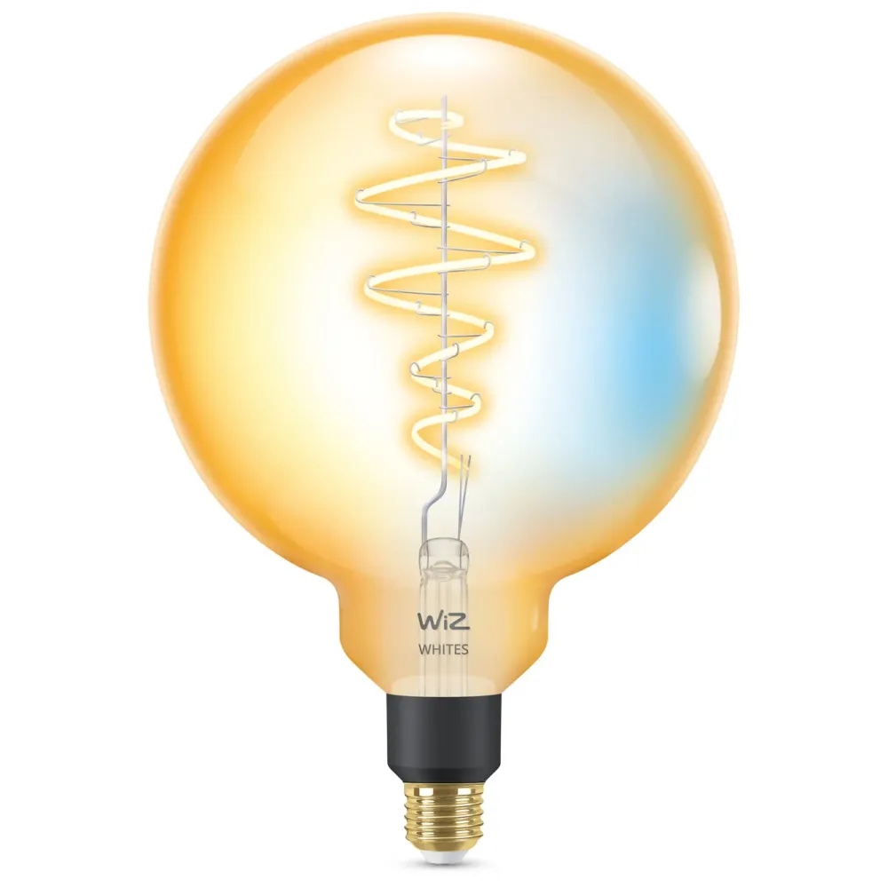WiZ Smart Belysning|Smart Belysning|Amber Filament G200 Smart LED-pære E27 390 lm