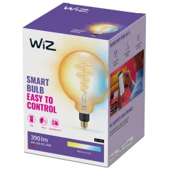 WiZ Smart Belysning|Smart Belysning|Amber Filament G200 Smart LED-pære E27 390 lm