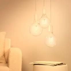 WiZ Smart Belysning|Smart Belysning|Amber Filament G200 Smart LED-pære E27 390 lm