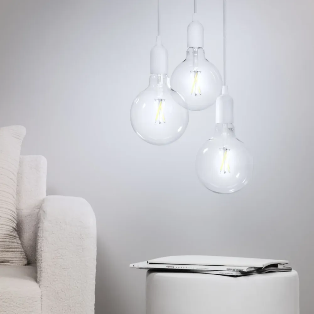 WiZ Smart Belysning|Smart Belysning|Amber Filament G200 Smart LED-pære E27 390 lm