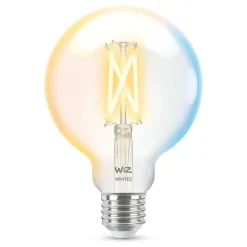 WiZ Smart Belysning|Smart Belysning|Clear Filament G95 Smart LED-pære E27 806 lm