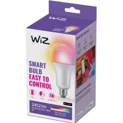 WiZ Smart Belysning|Smart Belysning|Color High Lumen A80 Smart LED-pære E27 2452 lm