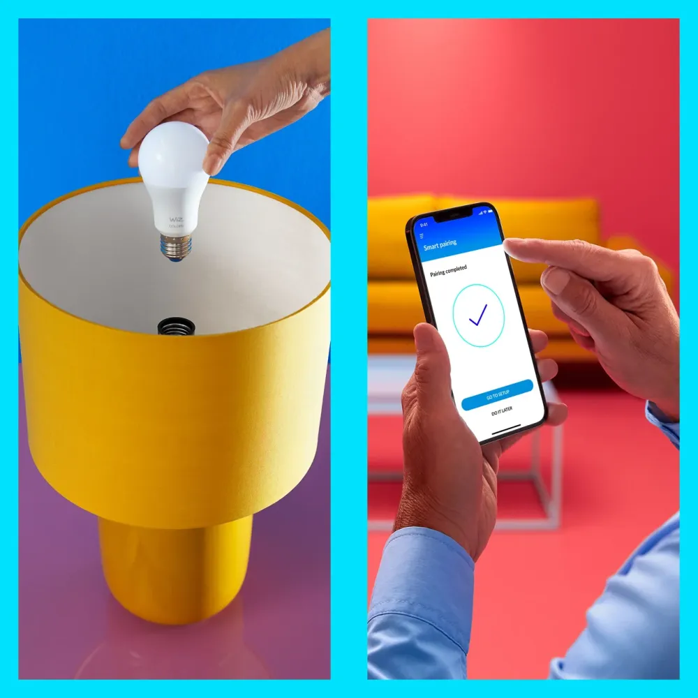 WiZ Smart Belysning|Smart Belysning|Color High Lumen A80 Smart LED-pære E27 2452 lm