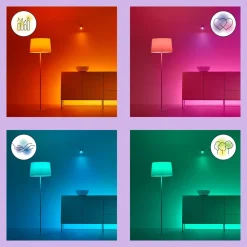 WiZ Smart Belysning|Smart Belysning|Color Smart LED-pære GU10 345 lm