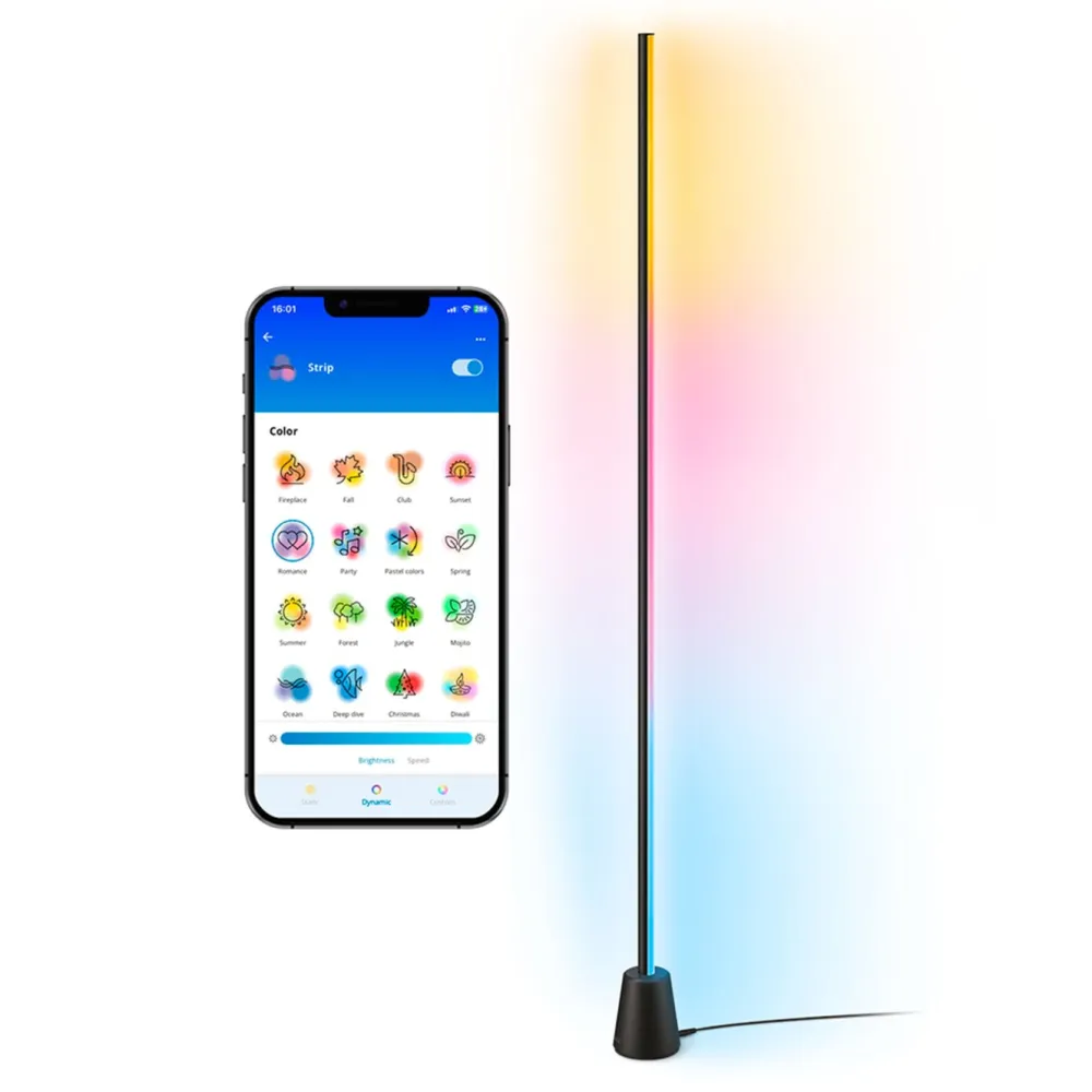 WiZ Smart Belysning|Smart Belysning|Gradient floor lamp RGBIC Gulvarmatur