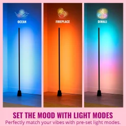 WiZ Smart Belysning|Smart Belysning|Gradient floor lamp RGBIC Gulvarmatur