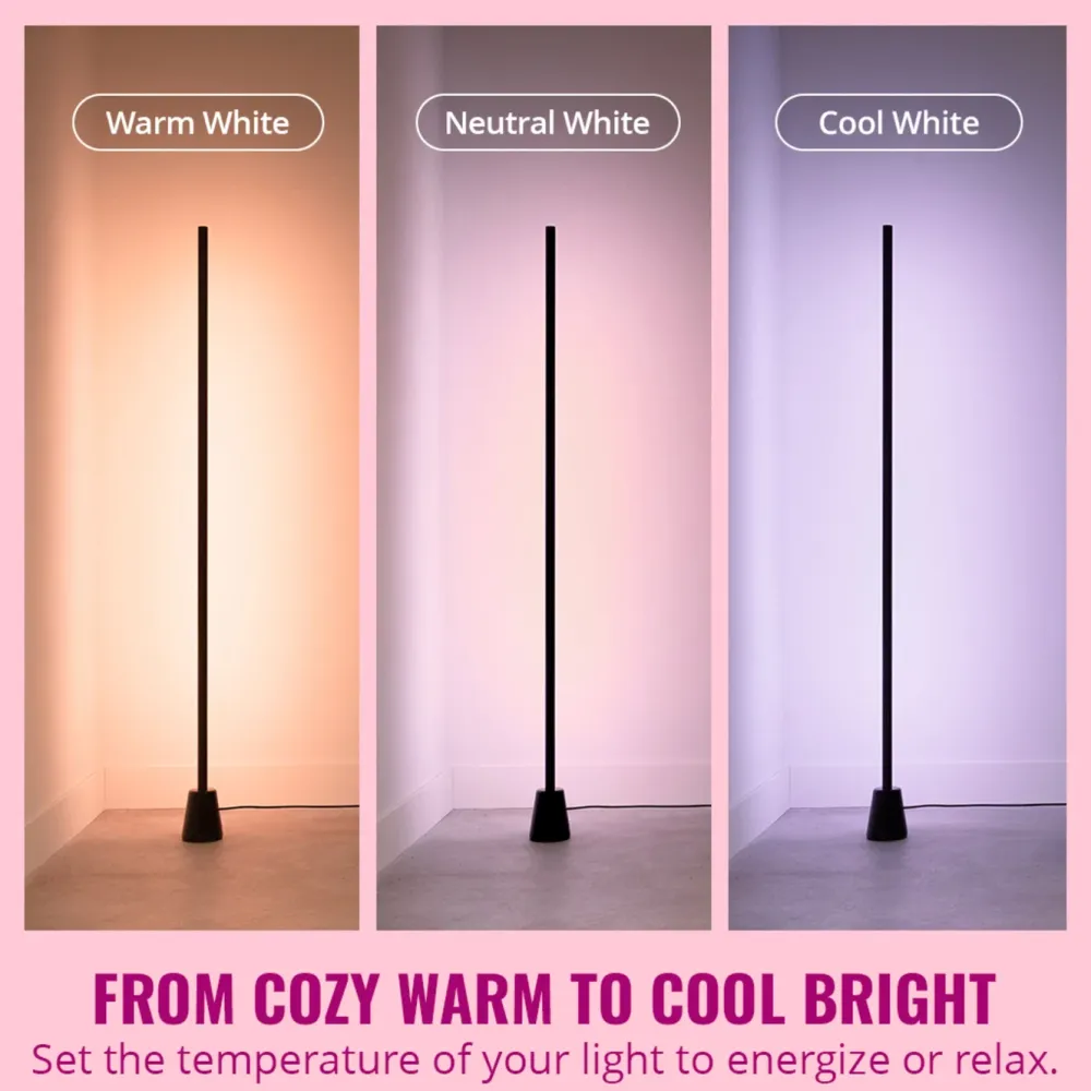 WiZ Smart Belysning|Smart Belysning|Gradient floor lamp RGBIC Gulvarmatur