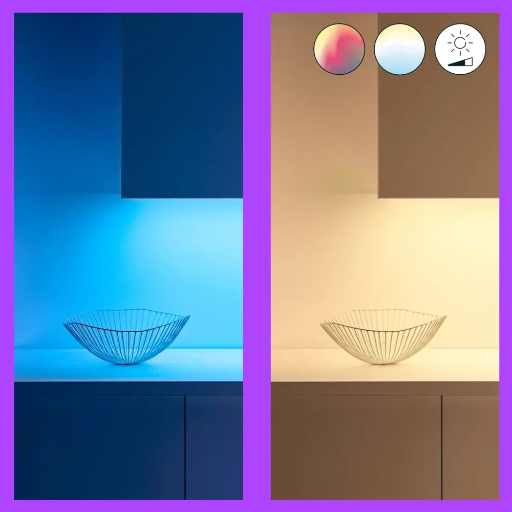WiZ Lyslenker|Taklamper|LED Strip LED-list Startpakke 2 meter