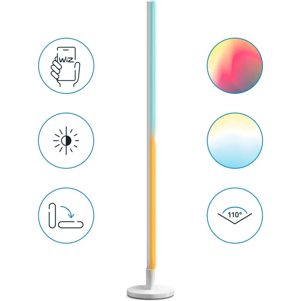 WiZ Smart Belysning|Smart Belysning|Pole Floor Light Gulvarmatur