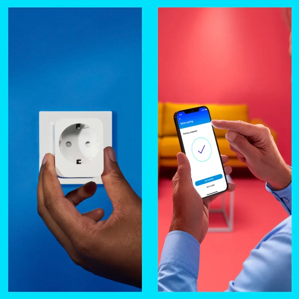 WiZ Fjernstrømbryter|Smarte Sensorer|Smart wifi-fjernstrømbryter med energimåling
