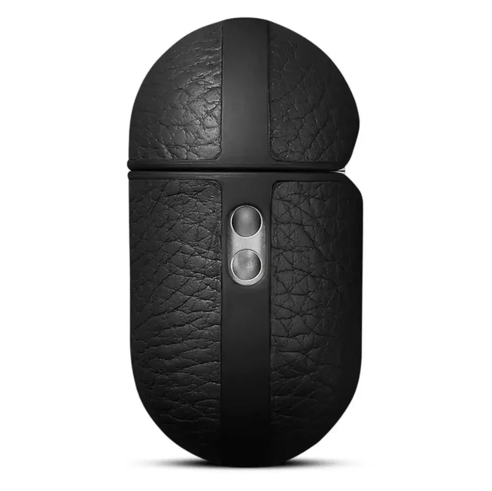 WOOLNUT Hodetelefoner Og Hodesett|Deksel i skinn til AirPods Pro 3-ladeetui