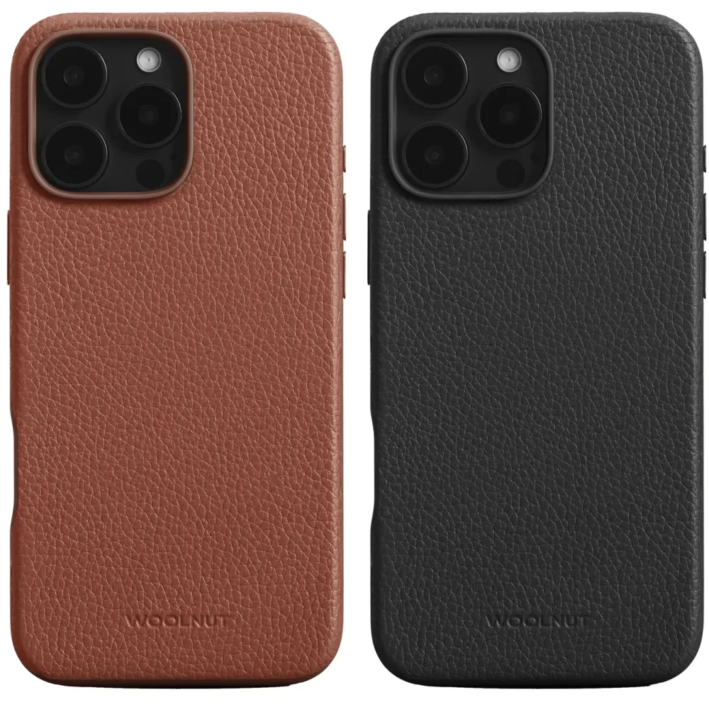 WOOLNUT Iphone-Tilbehør|Skinnetui for iPhone 16 Pro Max