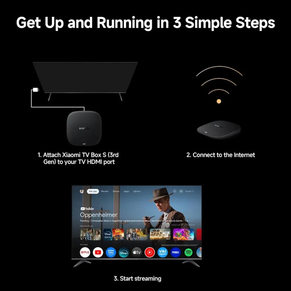 Xiaomi Rengjøring|Foto Og Video|TV Box S 3rd Gen