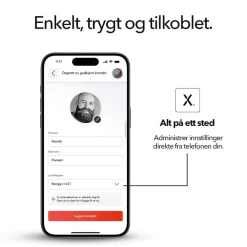 Xplora Barn Og Baby|Mobiltelefoner|One - barnmobil uten internett og sosiale medier Svart