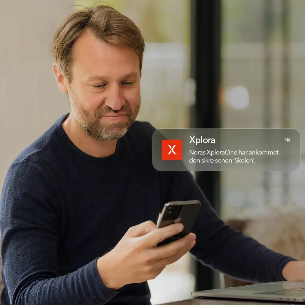 Xplora Barn Og Baby|Mobiltelefoner|One - barnmobil uten internett og sosiale medier Svart